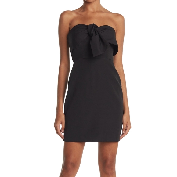 Sam Edelman Dresses & Skirts - Sam Edelman NWT Strapless Bow Dress Size 4 Black